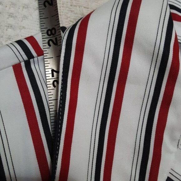 Jones New York Women's Button Down Shirt size 3X Red Stripes - Picture 8 of 10